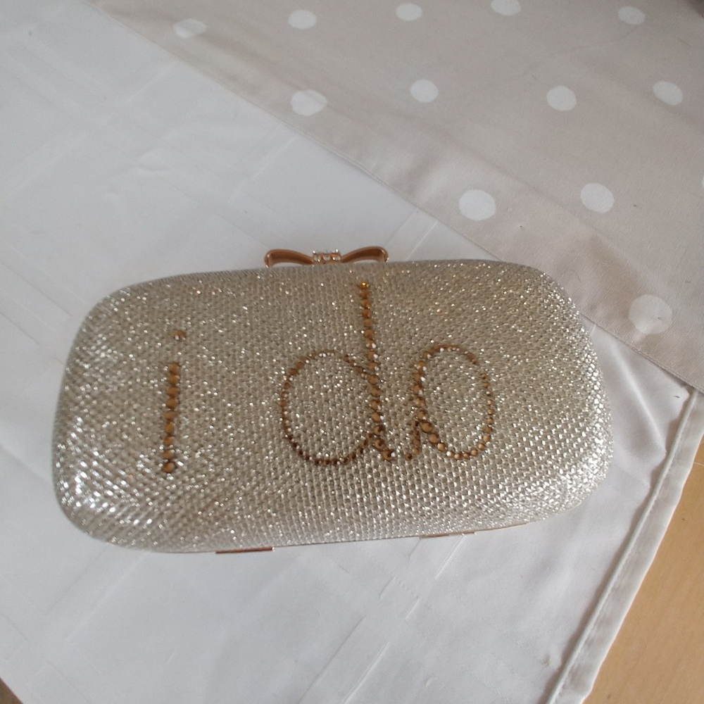 Bridal / Wedding Clutch and Shoulder Bag